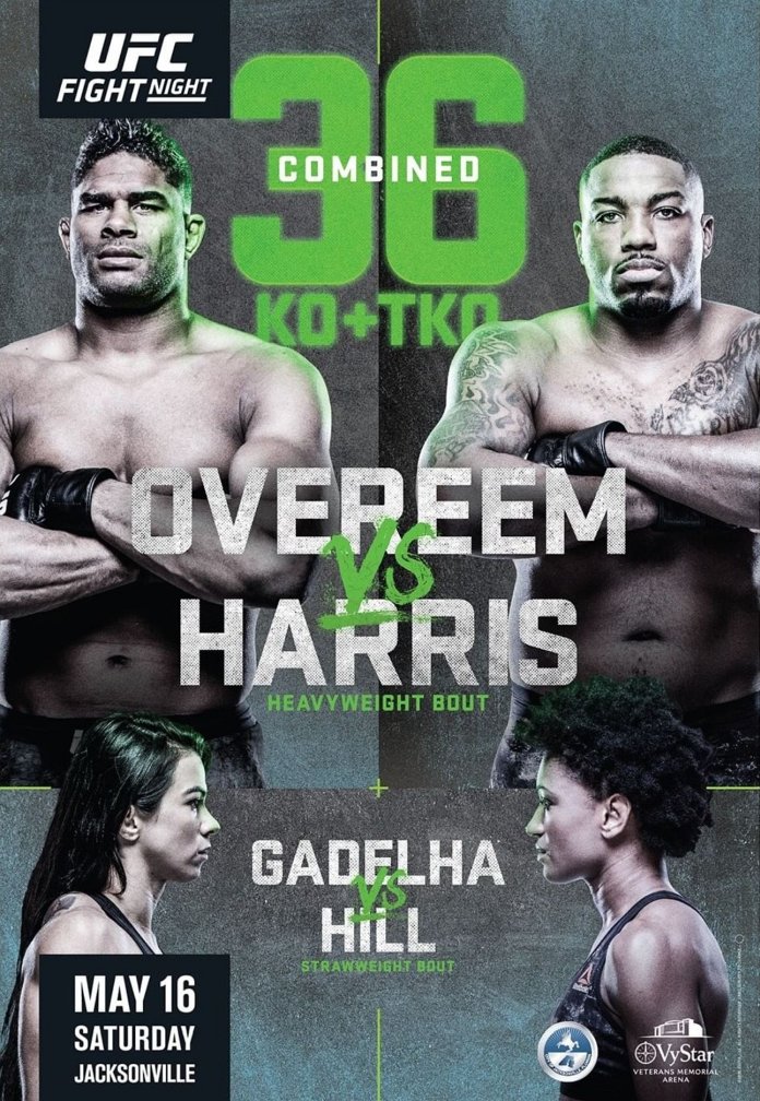 new UFC on ESPN 8 poster