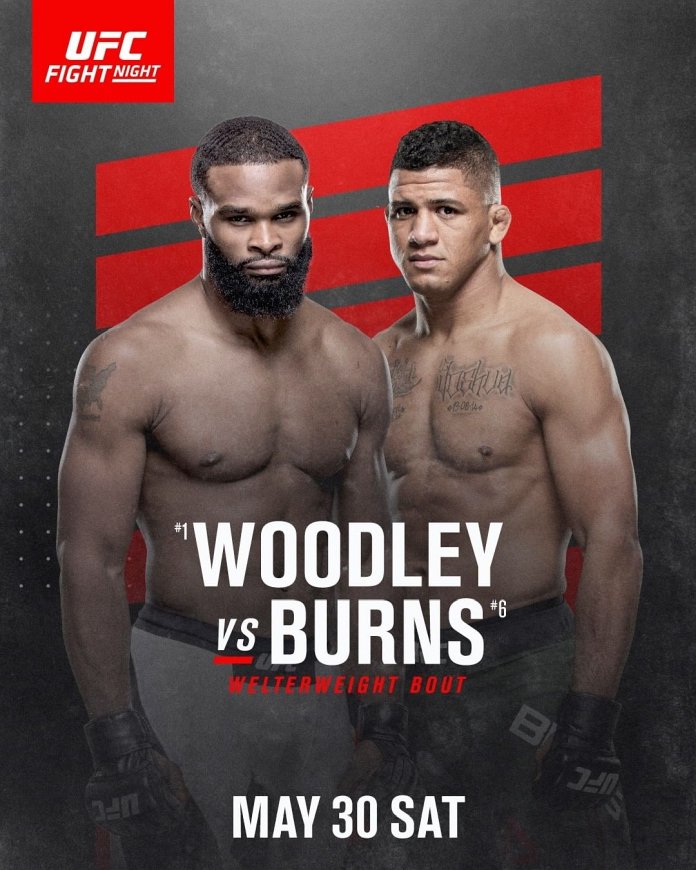 Woodley vs. Burns fight facts