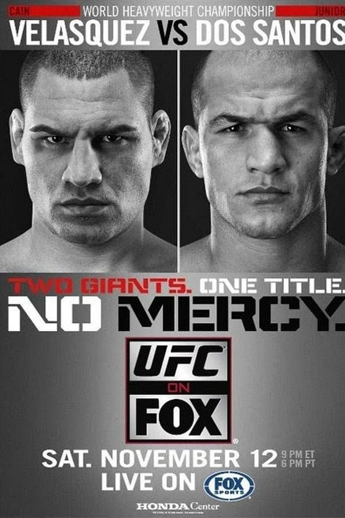 UFC on Fox 1: Velasquez vs. dos Santos poster