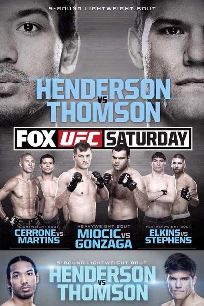 UFC on Fox 10 results poster