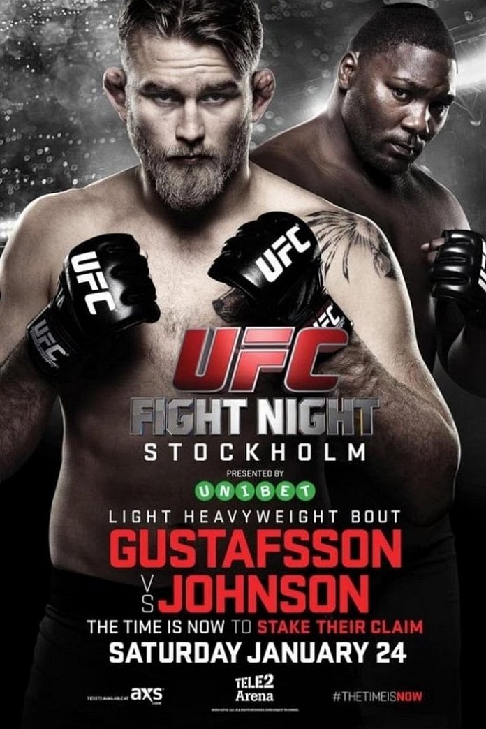 UFC on Fox 14: Gustafsson vs. Johnson poster