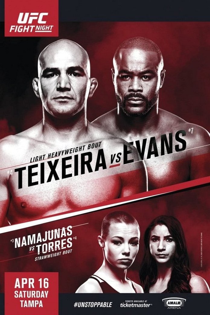 UFC on Fox 19 results poster