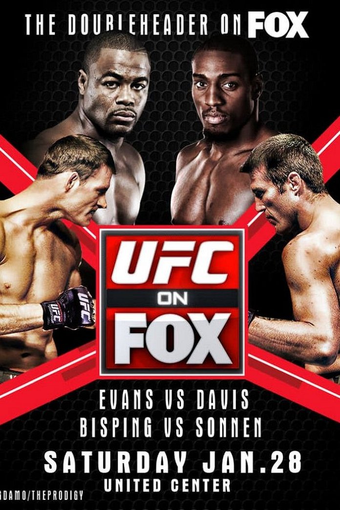 UFC on Fox 2: Evans vs. Davis poster