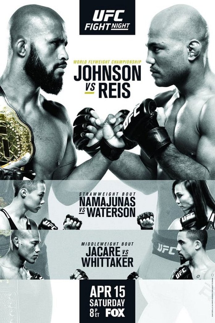 UFC on Fox 24 results poster