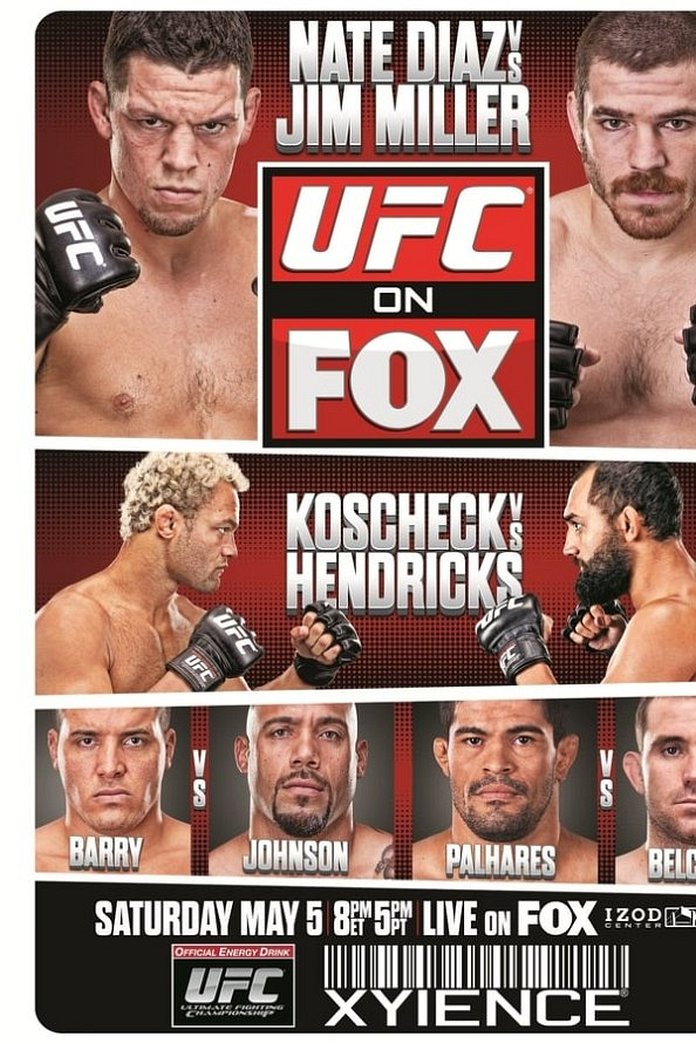 UFC on Fox 3 results poster