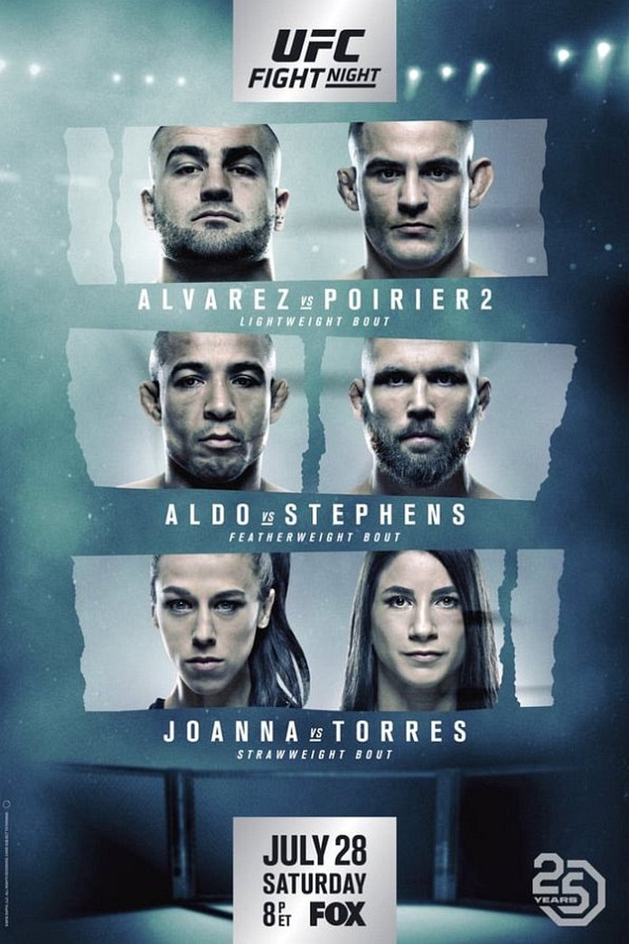 UFC on Fox 30 results poster