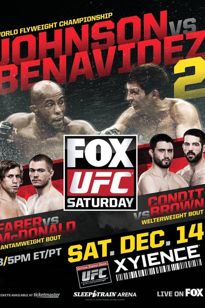 UFC on Fox 9 results poster