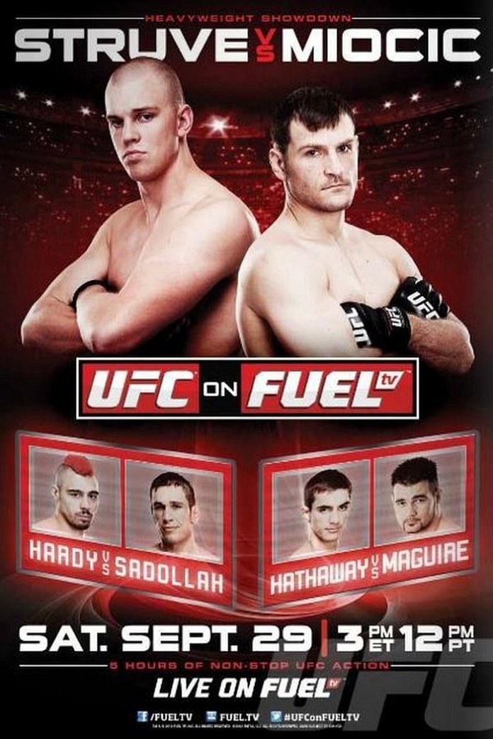 UFC on Fuel TV 5: Struve vs. Miocic poster