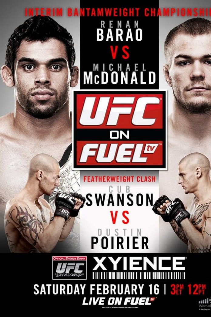 UFC on Fuel TV 7: Barão vs. McDonald poster