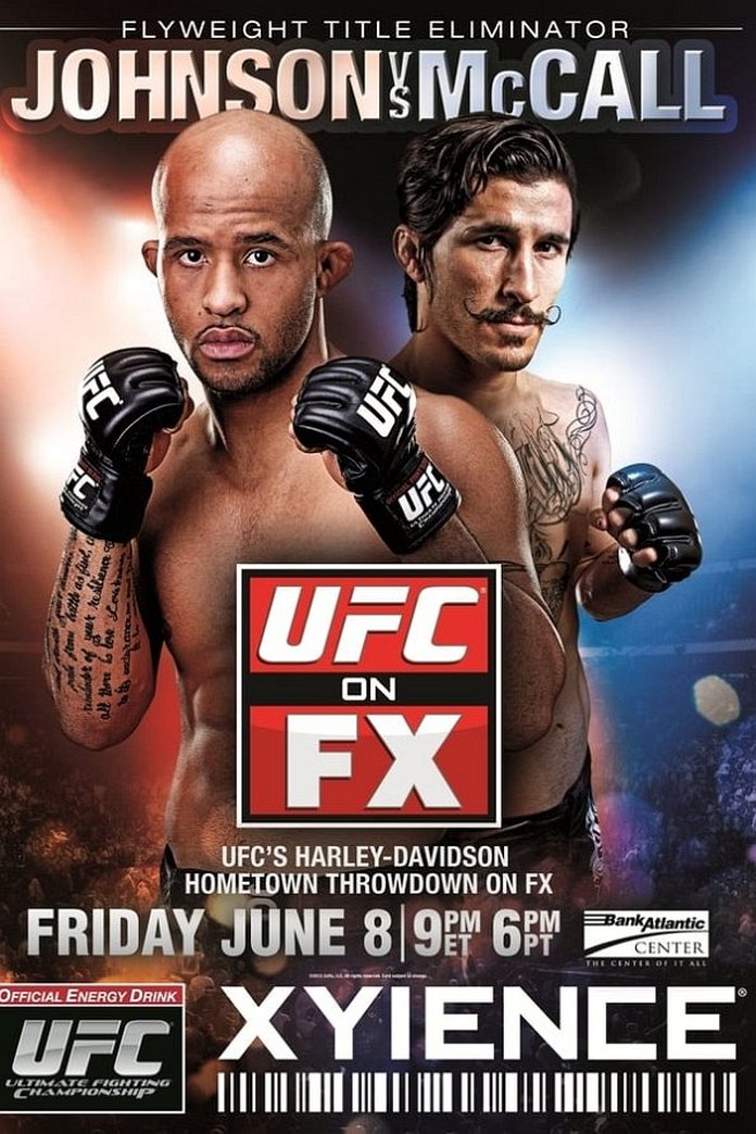 UFC on FX 3: Johnson vs. McCall poster