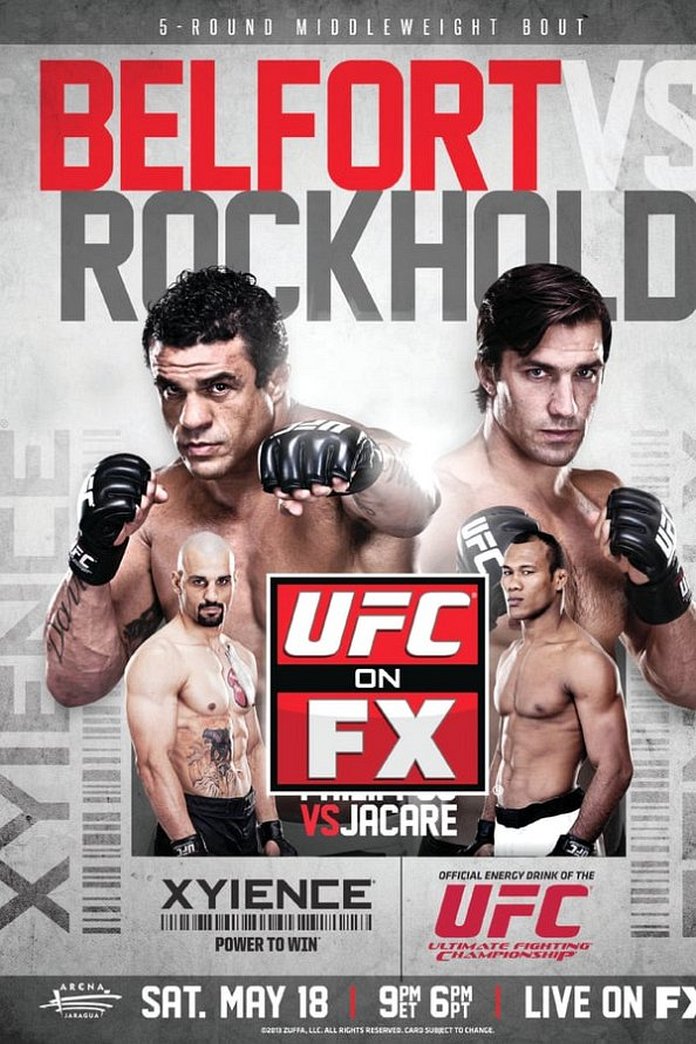 UFC on FX 8: Belfort vs. Rockhold poster