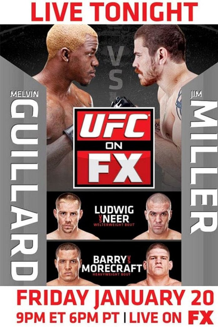 UFC on FX 1: Guillard vs. Miller poster