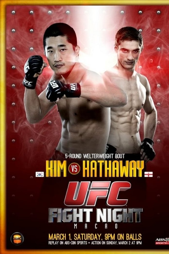 The Ultimate Fighter China Finale results poster