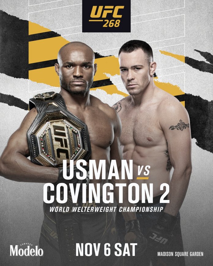 Usman vs. Convington 2 fight facts