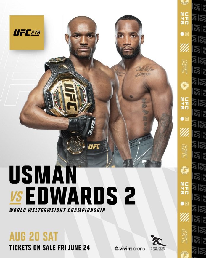 Usman vs. Edwards 2 fight facts