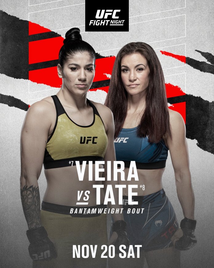 Vieira vs. Tate fight facts