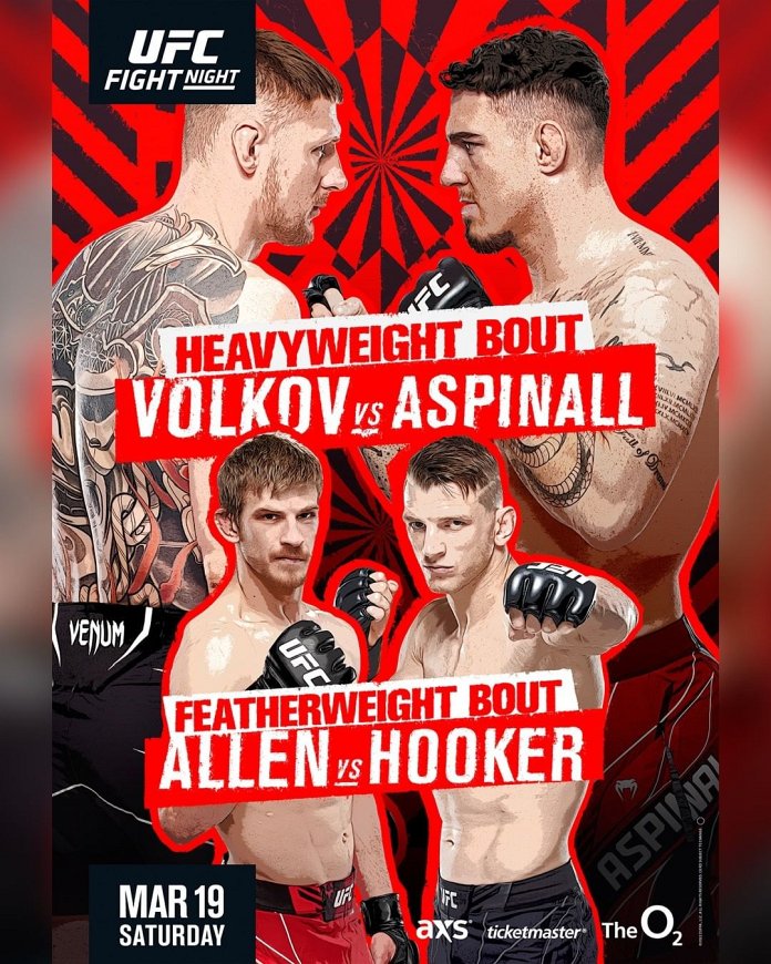 UFC on ESPN+ 62 Fight Card Poster
