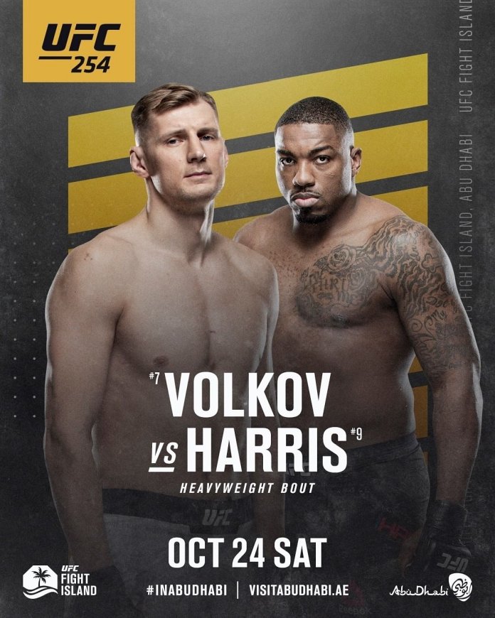 Alexander Volkov vs. Walt Harris fight preview