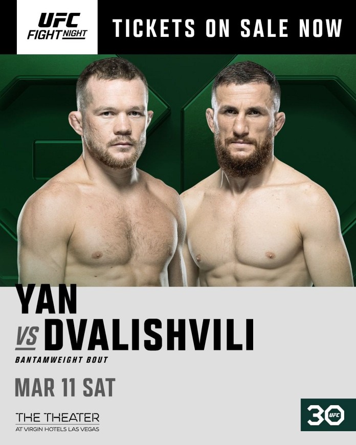UFC Vegas 71 Fight Card Poster