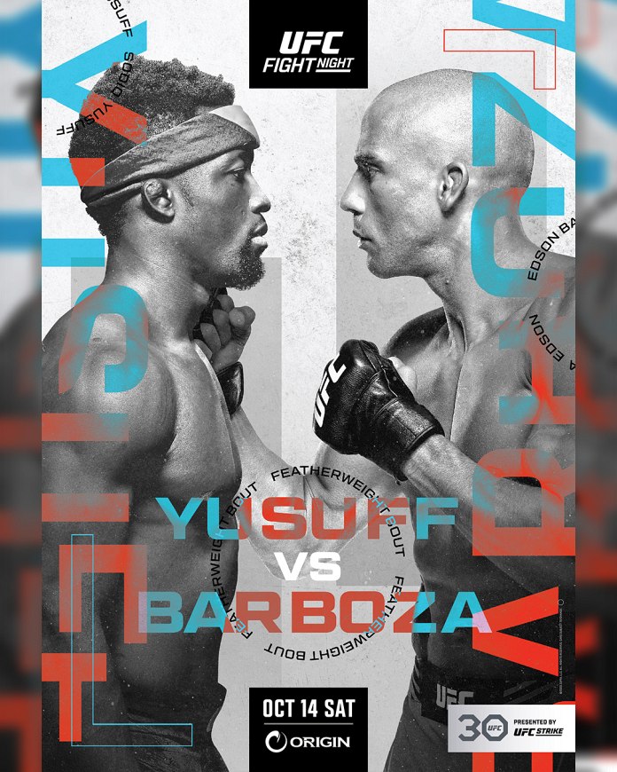 UFC Fight Night 230 results poster