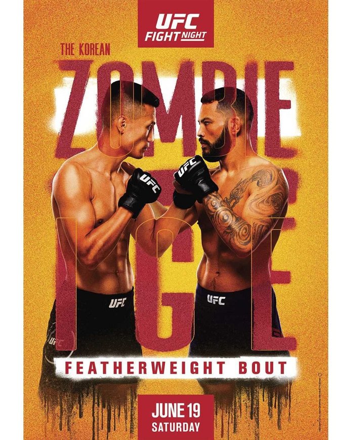 UFC on ESPN 25 poster